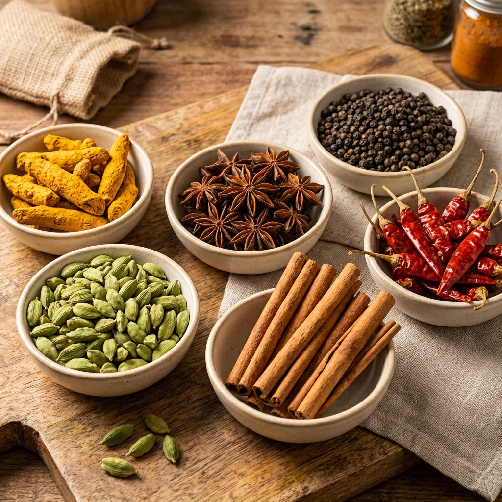 Whole & Ground Spices
